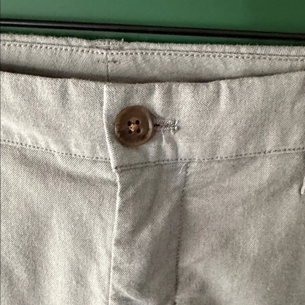 Bonobos The Chino 2.0 Athletic Fit Mens 35x30 Light Grey Classic Preppy